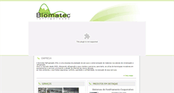 Desktop Screenshot of biomatec.com.br